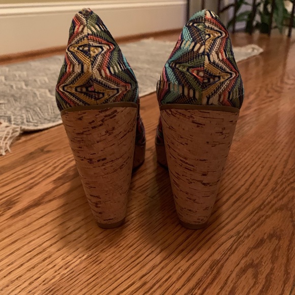 Nine West Bohemian wedges - Picture 4 of 7